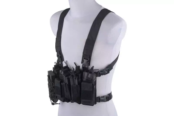 Fast Chest Rig Tactical Vest - Black