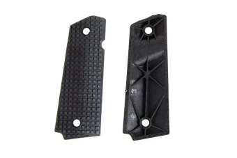 Revêtements en polymère gripu TYPE B pour pistolets type Colt 1911 - noir