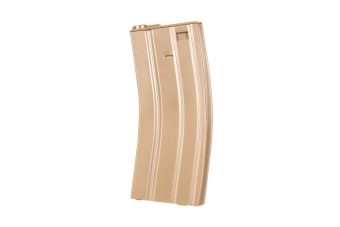 Zásobník mid-cap 100 kuliček pro zbraní typ M4/M16 - hnědá barva