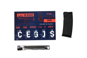 SA-F01 Réplique de fusil FLEX™ - Noir (OUTLET)