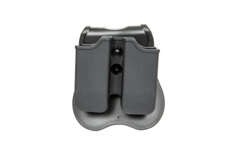 Étui pour 2 chargeurs pistolet owe (universel) - noir