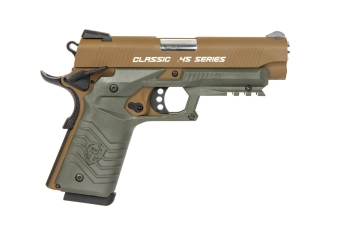 Réplique de pistolet HG-172 tan/olive
