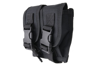 Double grenade pouch   -  BLACK