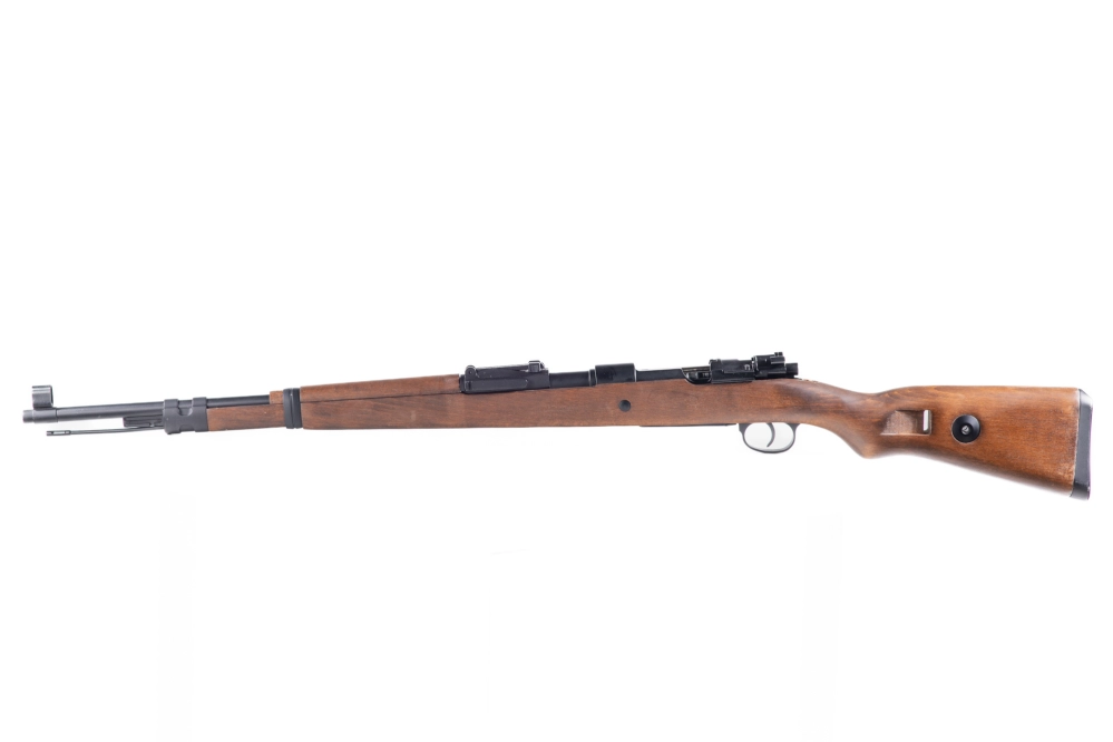 Kar98k geweer replica (veer) - houten versie (OUTLET)