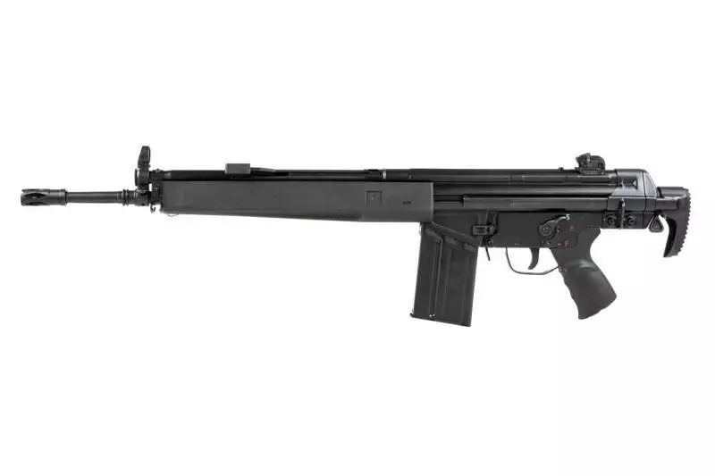 LC-3A4-W Rifle Replica - Black