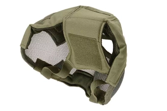 Masque complet en acier V7 - olive