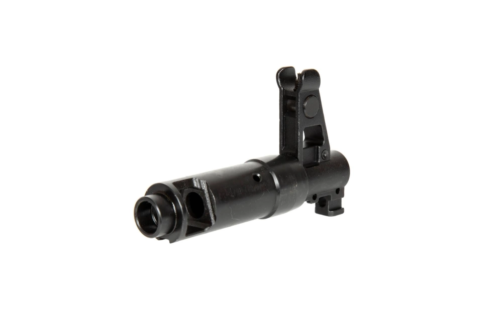 Steel front sight block & muzzle brake for LCK74 replicas
