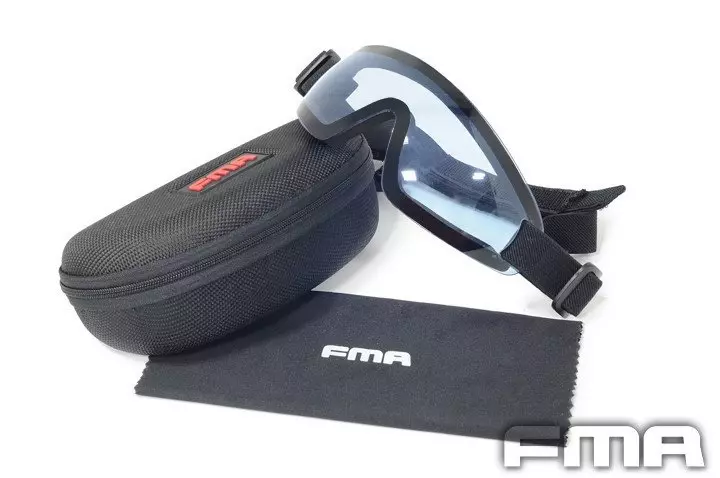 Low profile goggles - blue