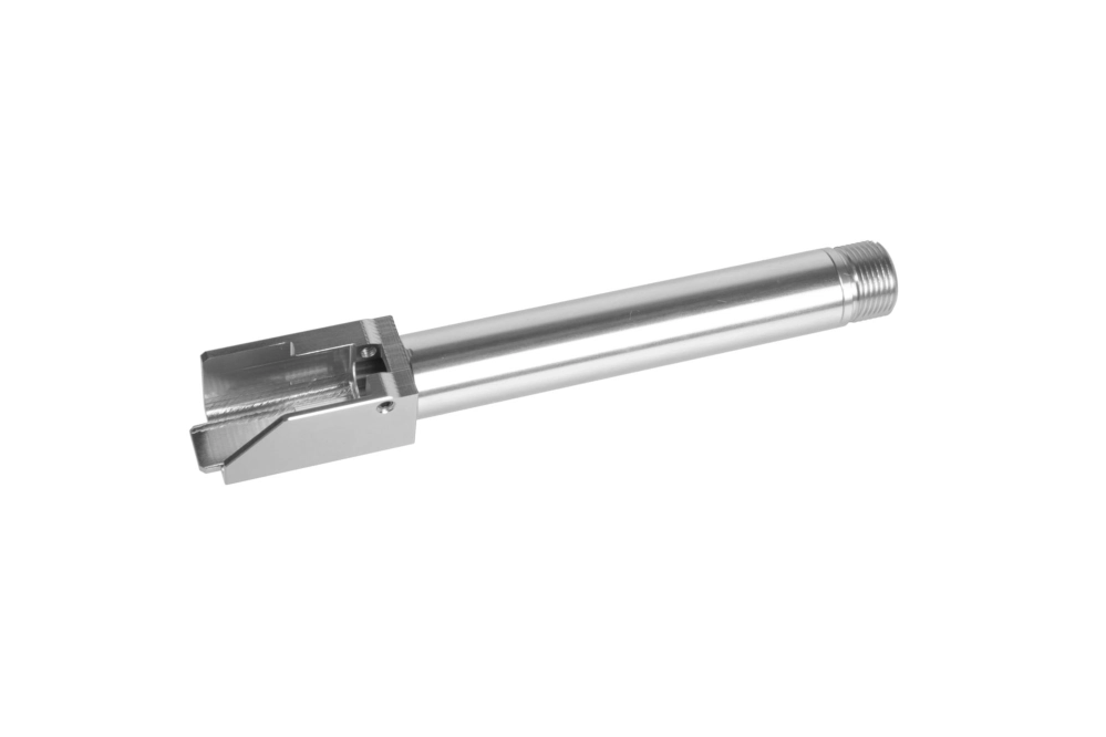 Vnější hlaveň 2 Way Fixed" bez navíjení pro zbraní TM G17/G18C/G22 - stříbrná"