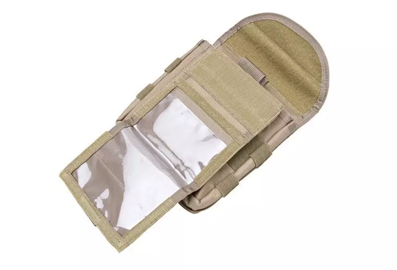 Admin pouch avec porte-carte - sable