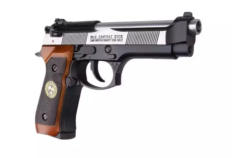 WE-2058 BIOHAZARD - 2 tone Pistol Replica