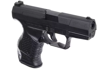 Spring-loaded replica of the Walther P99 pistol