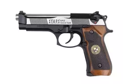 WE-2058 Réplique de pistolet BIOHAZARD - 2 tons