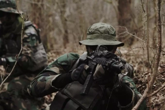 Sada vojenská uniformaowy Combat Uniforma - woodland