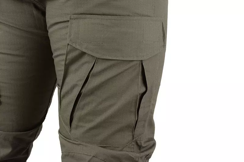 Pantalon Combat Uniforme avec genouillères - olive