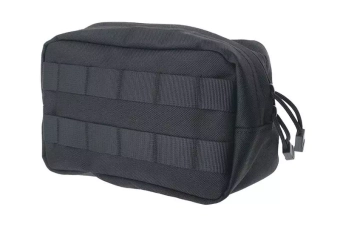 Small Horizontal Cargo Pouch - Black