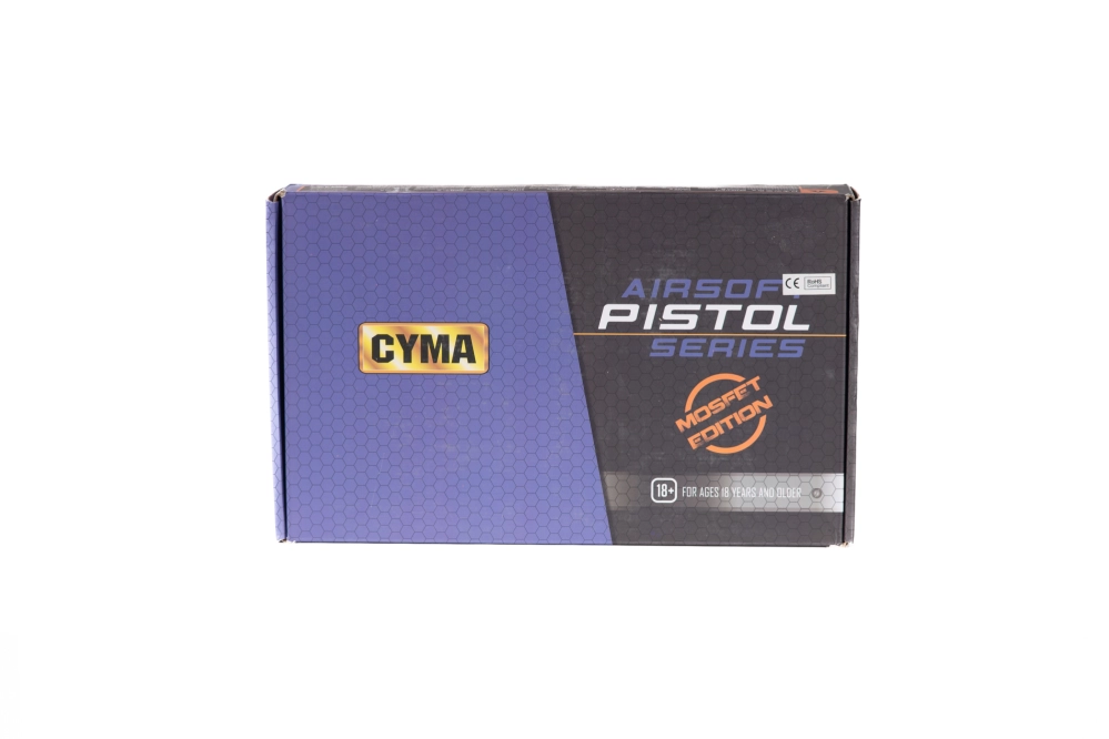 Electric Pistol Replica CM127S MOSFET Edition - Black (OUTLET)