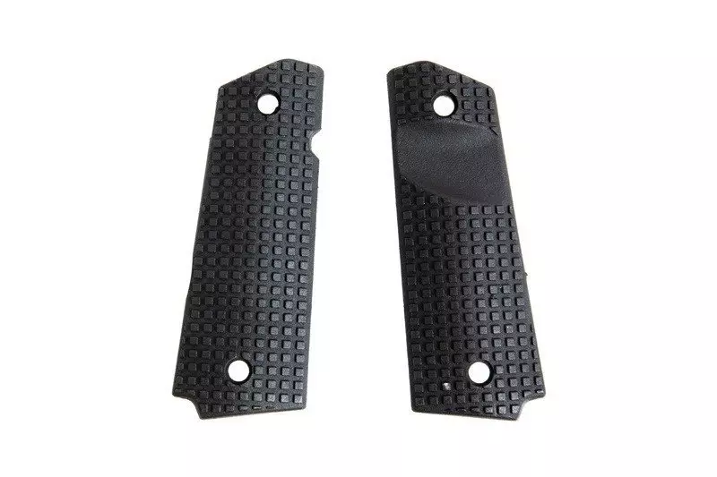 Revêtements en polymère gripu TYPE B pour pistolets type Colt 1911 - noir