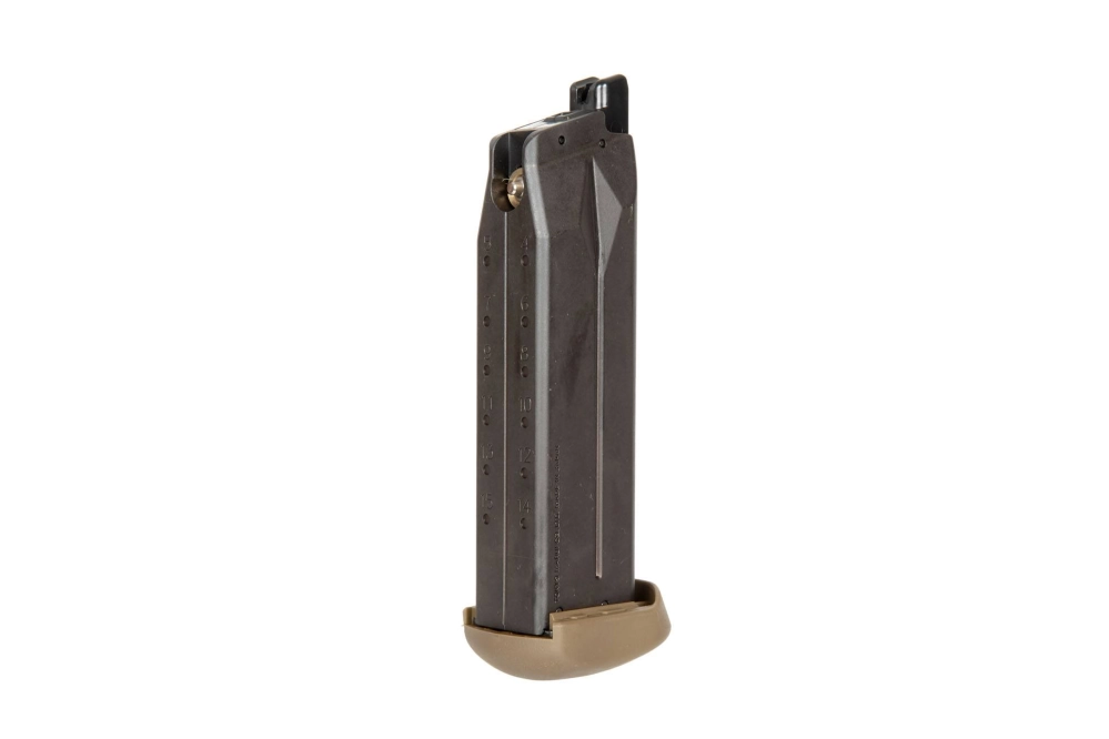 Cargador green gas 29 cartuchos para réplicas FNX-45 Tactical - FDE