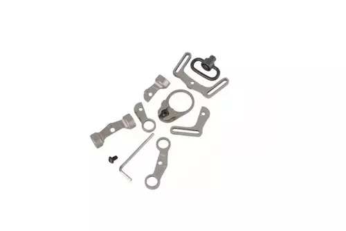 Wielofunkcyjny zestaw uchwytów do zawieszenia taktycznego GBB - Srebrny