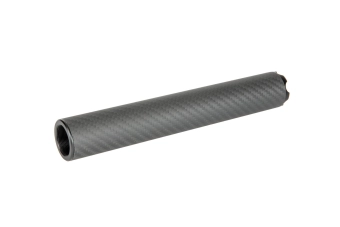 Silenciador de carbono 24mm CW para réplicas SRS