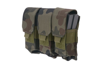 Triple M4/M16 Magazine Pouch - wz.93 Woodland Panther