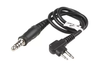 Motorola 2-way to Military plug Cable