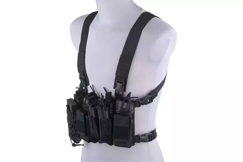 Rychlá vesta Chest rig - černá