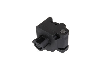 Metal hinge with AR-15 type stock adapter for replicas from the RK74-T/E/CQB series (G-05-054)