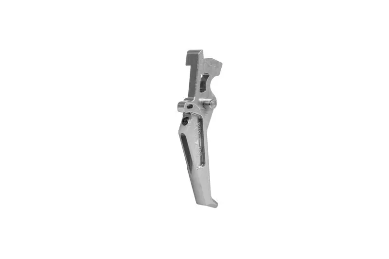 Lengüeta de gatillo avanzada de aluminio CNC (Estilo E) - Plata