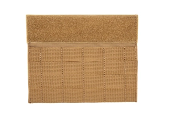 Molle panel for Wosport Chest Rig waistcoats Coyote Brown