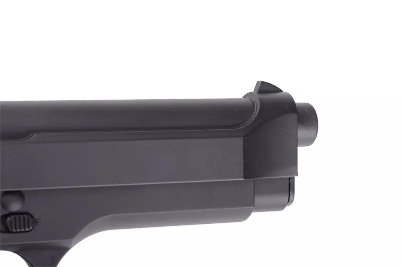 CM126 pistool replica - zwart (zonder batterij) (OUTLET)