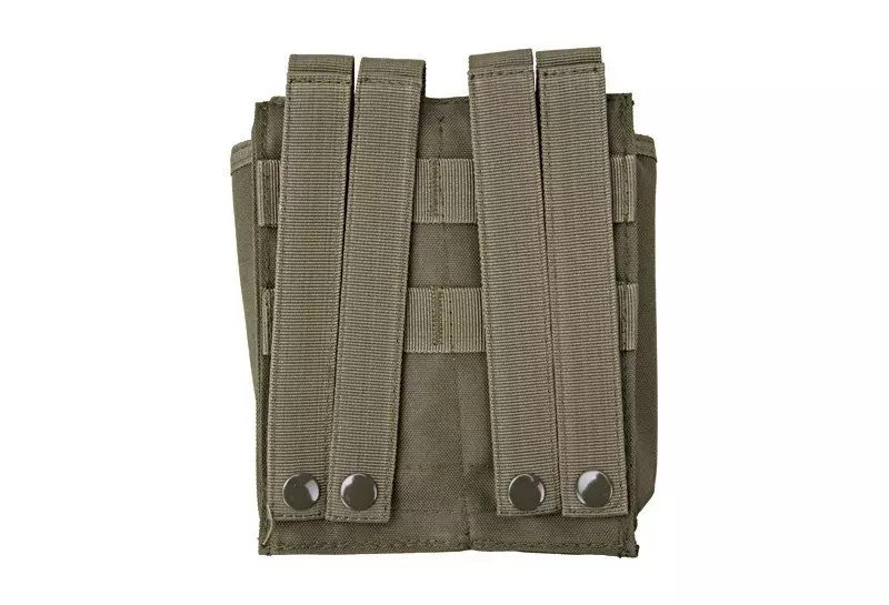 Bolsa doble para cargadores tipo AK - verde oliva