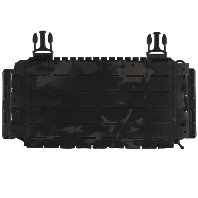 Buckle Up Laser-Cut Wosport panel frontal VE-77-ACC-03 MC Negro