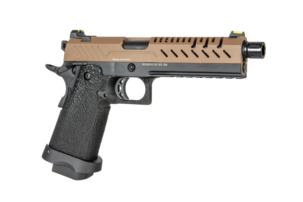 Vorsk Hi-Capa 5.1 Pistol Replica - Tan/Black