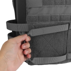 Chaleco plate carrier Wosport VE-99 Gris