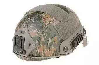 Réplica del casco Ballistic CFH - digital woodland (L/XL)
