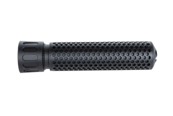 QDC 5KU replica sound suppressor kit with QD replica flame suppressor Black