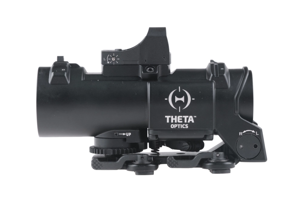 4x32E spotting scope met minicollimator - zwart