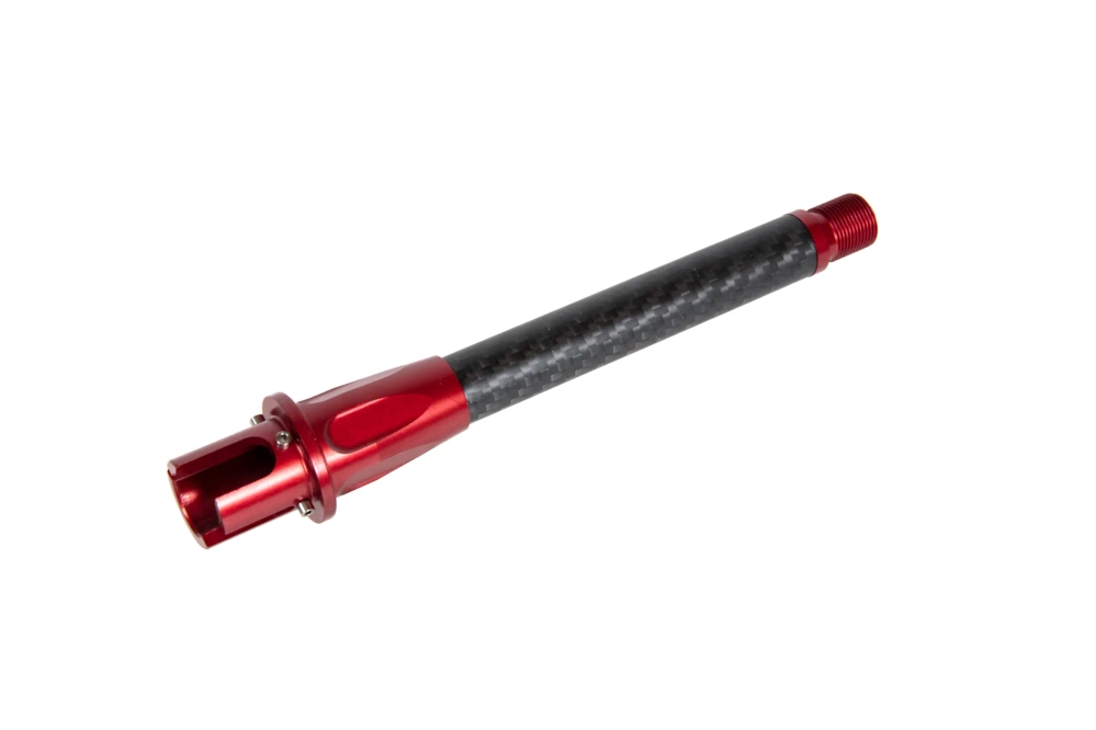 6'' Carbon Outer Barrel for M4/M16 Replicas - Red