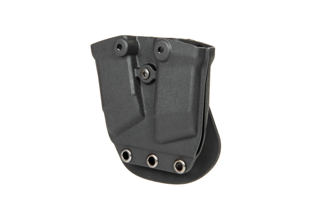 Kydex pistol Double Magazine Carrier - Black