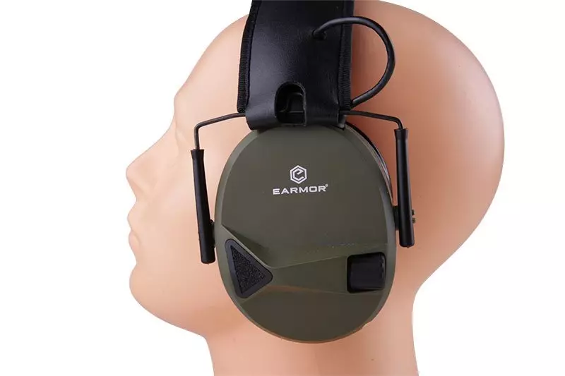 Protectores auditivos activos M30 - Verde follaje