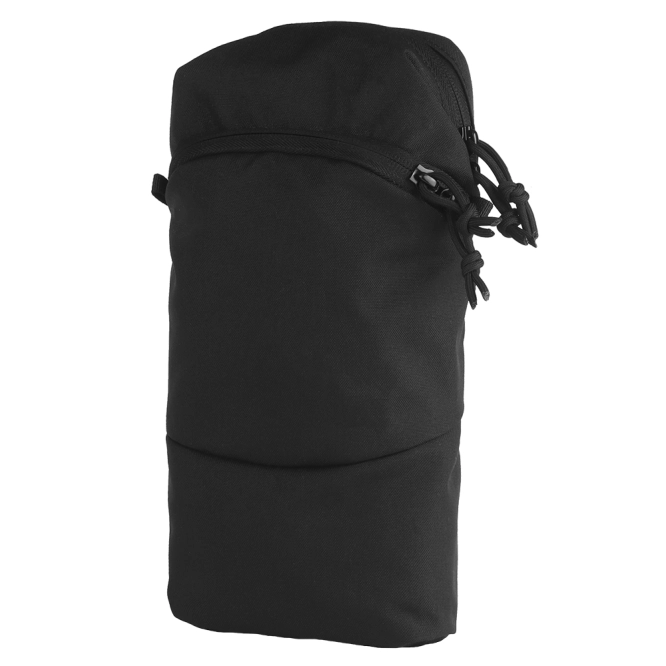 Wosport Cargo bolsillo unired dotsal 3x6 Vertical Laser Cut Negro