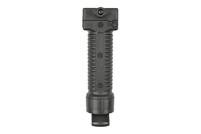 RIS tactical grip with bipod - black