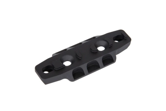 Type 17S tweepootadapter voor KeyMod/M-LOK Zwart