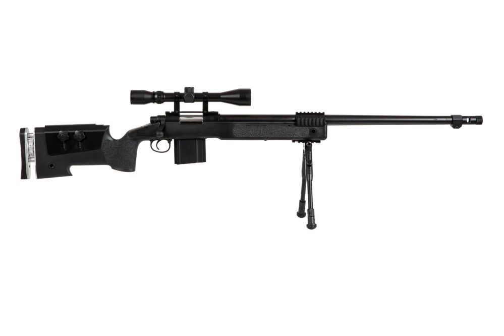 MB4417D Sniper Rifle Replica with Scope and Bipod