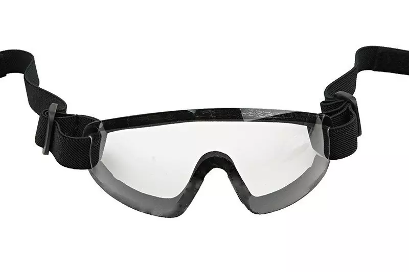 Low profile goggles - white