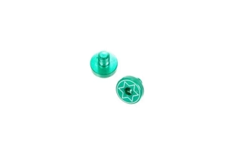 Jeu de 2 vis de bardage gripu répliques type 1911 - vert