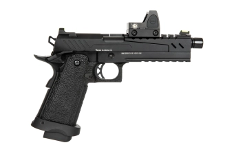 Hi-Capa 5.1 Split Side Pistol Replica - Black (with BDS Sight)