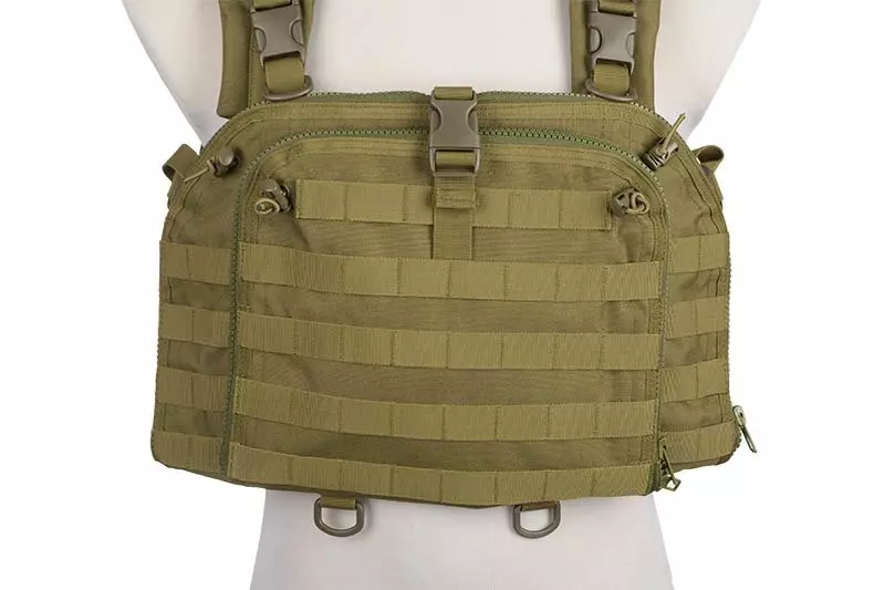 Navigator Chest Rig Tactical Vest - Olive Drab